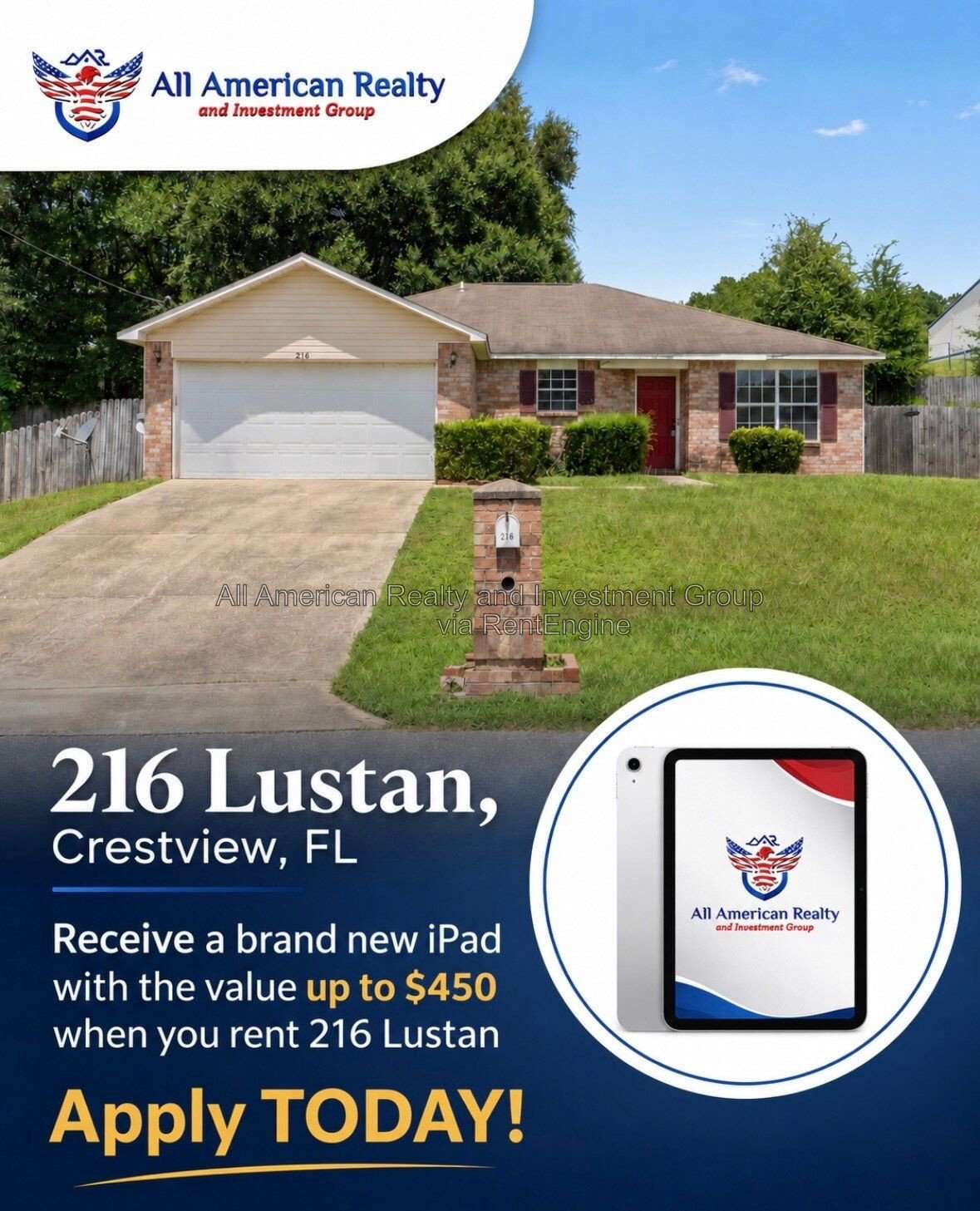 216 Lustan Drive Crestview, FL property image